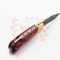 6.75'' Custom Hand Made Forged knife Hunter Knife Damascus Steel Bowie Knife Handle IronWood