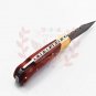 6.75'' Custom Hand Made Forged knife Hunter Knife Damascus Steel Bowie Knife Handle IronWood