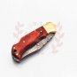 6.75'' Custom Hand Made Forged knife Hunter Knife Damascus Steel Bowie Knife Handle IronWood