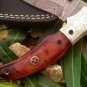 Handmade Damascus Folding Pocket knife Hunting knife 100% Handmade Damascus Steel Handle Camel Bone