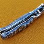 8.0" Handmade Damascus Folding Pocket knife Hunting knife 100% Handmade Damascus Steel Handle Ram