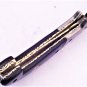 8'' Custom Hand Made Forged Folding Hunter Pocket Knife Damascus Steel Bowie Knife