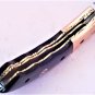 7.5" Handmade Damascus Folding Pocket knife Hunting knife 100% Handmade Damascus Steel