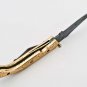 Handmade Damascus Folding Pocket knife Hunting knife 100% Handmade Damascus Steel Handle Copper