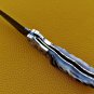 8.0" Handmade Damascus Folding Pocket knife Hunting knife 100% Handmade Damascus Steel Handle Ram
