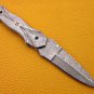8.0'' Handmade Damascus Folding Pocket knife Hunting knife 100% Handmade Damascus