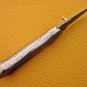 8.0'' Handmade Damascus Folding Pocket knife Hunting knife 100% Handmade Damascus