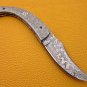 8.5" Handmade Damascus Folding Pocket knife Hunting knife 100% Handmade Damascus Steel