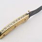 Handmade Damascus Folding Pocket knife Hunting knife 100% Handmade Damascus Steel Handle Brass