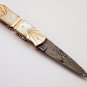 Custom Hand Forged Damascus Folding Pocket Knife Mother Of Pearl HANDLE -Liner Lock
