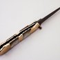 Custom Hand Forged Damascus Folding Pocket Knife Mother Of Pearl HANDLE -Liner Lock