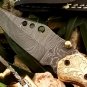 Handmade Damascus Folding Pocket knife Hunting knife 100% Handmade Damascus Steel Handle
