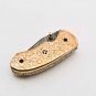 Handmade Damascus Folding Pocket knife Hunting knife 100% Handmade Damascus Steel Handle Copper