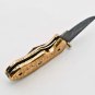Handmade Damascus Folding Pocket knife Hunting knife 100% Handmade Damascus Steel Handle Copper