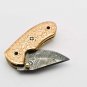 Handmade Damascus Folding Pocket knife Hunting knife 100% Handmade Damascus Steel Handle Copper