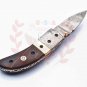 7.5" Handmade Damascus Folding Pocket knife Hunting knife 100% Handmade Damascus Steel Handle Tali