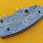 8.0'' Handmade Damascus Folding Pocket knife Hunting knife 100% Handmade Damascus