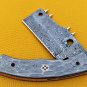 8.0'' Handmade Damascus Folding Pocket knife Hunting knife 100% Handmade Damascus