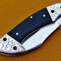 8.0'' Custom Hand Made Forged knife Hunter Knife Damascus Steel Bowie Knife Handle Camel Bone