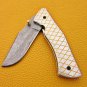 8.0'' Custom Hand Made Forged knife Hunter Knife Damascus Steel Bowie Knife