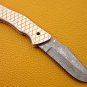 8.0'' Custom Hand Made Forged knife Hunter Knife Damascus Steel Bowie Knife