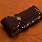 8.25" Handmade Damascus Folding Pocket knife Hunting knife 100% Handmade Damascus Steel