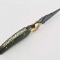 10'' Folding Hunter Pocket Knife Custom Hand Made Forged Damascus Steel Bowie Knife Bone Handle
