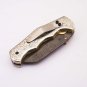 Handmade Damascus Folding Pocket knife Hunting knife 100% Handmade Damascus