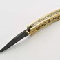 Handmade Damascus Folding Pocket knife Hunting knife 100% Handmade Damascus