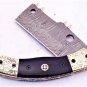 Handmade Damascus Folding Pocket knife Hunting knife 100% Handmade Damascus Steel