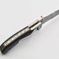 Handmade Damascus Folding Pocket knife Hunting knife 100% Handmade Damascus Steel Handle
