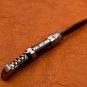 8.75" Handmade Damascus Folding Pocket knife Hunting knife 100% Handmade Damascus