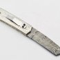Handmade Damascus Folding Pocket knife Hunting knife 100% Handmade Damascus