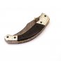 8.5" Handmade Damascus Folding Pocket knife Hunting knife %100 Handmade Damascus