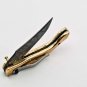 Handmade Damascus Folding Pocket knife Hunting knife 100% Handmade Damascus