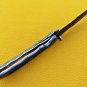 Handmade Damascus Folding Pocket knife Hunting knife 100% Handmade Damascus