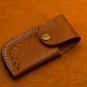 8'' Handmade Damascus Folding Pocket knife Hunting knife 100% Handmade Damascus
