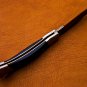 9" Handmade Damascus Folding Pocket knife Hunting knife 100% Handmade Damascus