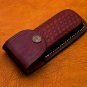 9" Handmade Damascus Folding Pocket knife Hunting knife 100% Handmade Damascus