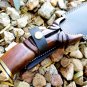14 Inch Custom HandMade Forged D2 Steel Beautiful Hunting Knife Fixed Blade Handle Walnut Wood