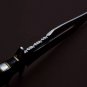 Handmade D2 Custom Steel Hunting Bowie Knife Fixed Blade with Leather sheath Handle Bull Horn 1088