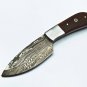 Coustom handmade Forged Damascus Steel Hunting knife 100% Handmade Damascus