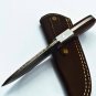 Coustom handmade Forged Damascus Steel Hunting knife 100% Handmade Damascus