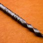 10" Damascus Fixed Blade Knife Handmade Tri Dagger Hand Forged Twisted Pattern Kris Blade new 212