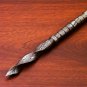 6.5" Damascus Fixed Blade Knife Handmade Tri Dagger Hand Forged Twisted Pattern Kris Blade new 1081