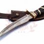 13.5" Coustom handmade Forged Damascus Steel Hunting knife 100% Handmade Damascus Steel