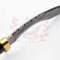 16'' Custom Hand Made Forged Hunter Knife Damascus Steel Handle with Buffalo Bone With Leather