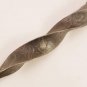 10" Damascus Fixed Blade Knife Handmade Tri Dagger Hand Forged Twisted Pattern Kris Blade new 254