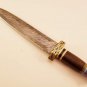 16" Inch Custom HandMade Forged Damascus Steel Hunting DAGGER Fixed Blade