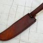 14" Inch Custom HandMade Forged Damascus Steel Hunting Knife Fixed Blade